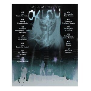 Oklou 2026 US tour Poster 170